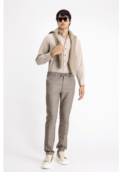 Uzun Kol Regular Fit Spor Pamuk Düğmeli Yaka Oxford Gömlek fiyatları