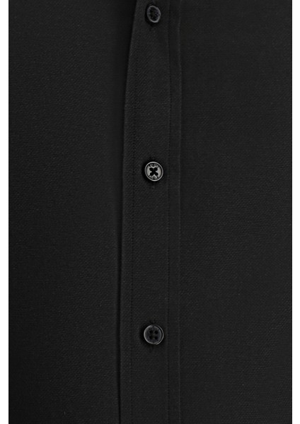 Uzun Kol Slim Fit Düğmeli Yaka Oxford Pamuklu Kolay Ütülenebilir Gömlek indirimleri