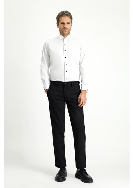 Ata Yaka Slim Fit Dar Kesim Pamuklu Kolay Ütülenebilir Gömlek fiyatları