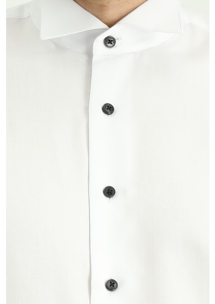 Ata Yaka Slim Fit Dar Kesim Pamuklu Kolay Ütülenebilir Gömlek indirimleri