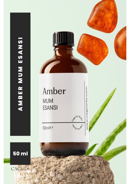 Amber Mum Esansı 50 Ml, Yüksek Kalite Mum Esansı, Mum Koku Esansı, Soya Wax Esansı 50ML