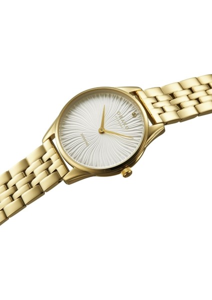 V297LXGISG Quartz Çelik Altın Rengi Beyaz Kadran 32 mm Kadın Kol Saati fiyatları
