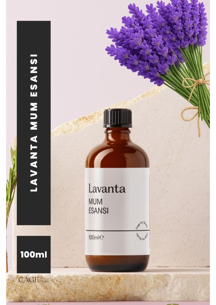 Lavanta Mum Esansı 100 Ml, Yüksek Kalite Mum Esansı, Mum Koku Esansı, Soya Wax Esansı