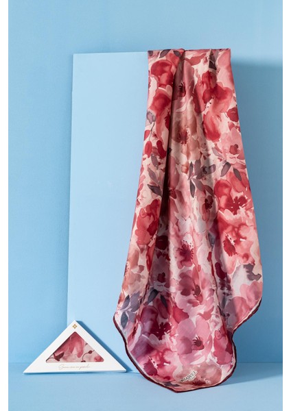 Kadın Desenli Peonia Soft Eşarp