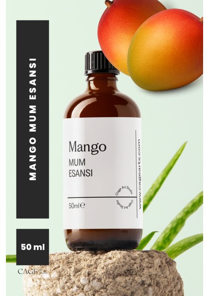 Mango Mum Esansı 50 Ml, Yüksek Kalite Mum Esansı, Mum Koku Esansı, Soya Wax Esansı 50ML