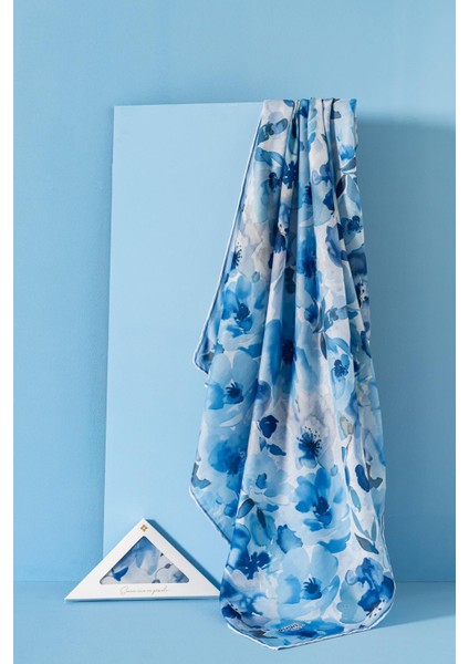 Kadın Desenli Peonia Soft Eşarp