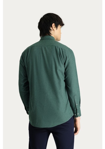 Uzun Kol Slim Fit Dar Kesim Oduncu Spor Pamuklu Düğmeli Yaka Gömlek indirimleri