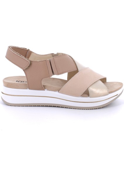 Kadın Sandalet 7675511 Igı&co Dsd 76755 Fıo.bot.koa/vıt Taupe Platino fiyatları