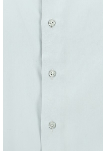 Uzun Kol Slim Fit Dar Kesim Klasik Non Iron Saten Pamuk Gömlek modelleri