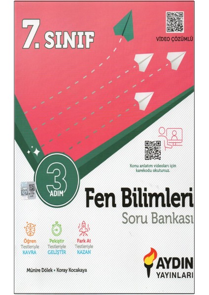 7. Sınıf 3 Adım Fen Bilimleri Soru Bankası