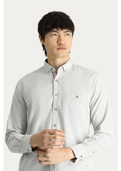 Uzun Kol Slim Fit Dar Kesim Oduncu Spor Pamuklu Düğmeli Yaka Gömlek fiyatları