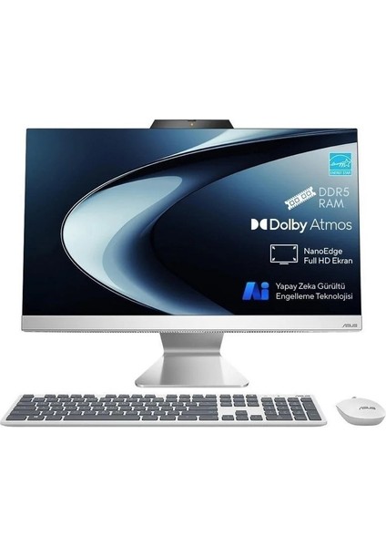 A3402WBAK-MMC215W I5-1335U 16 GB 512GB SSD 23.8" Fhd Windows 11 HoMe All In One Bilgisayar fiyatları
