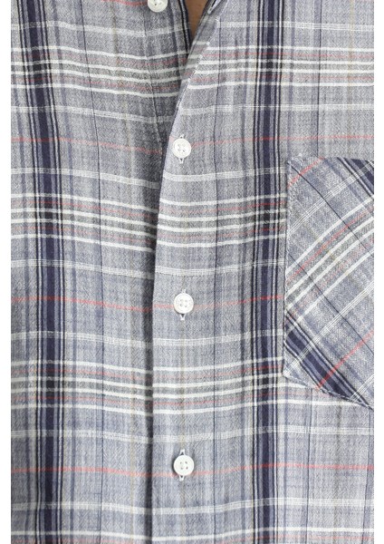 Uzun Kol Regular Fit Ekose Pamuk Gömlek indirimleri