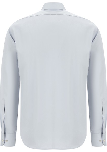 Uzun Kol Slim Fit Dar Kesim Non Iron Klasik Saten Pamuk Gömlek fiyatları