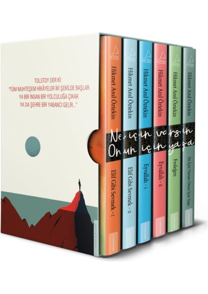Fesleğen - Elif Gibi Sevmek 1 - Elif Gibi Sevmek 2 - Eyvallah 1 - Eyvallah 2 - Ne İçin Varsan Onun İçin Yaşa: Bir Arayışın Romanı - Hikmet Anıl Öztekin fiyatları