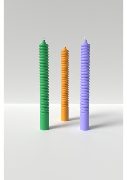 Şamdanlık Mum Silikon Kalıp M6 -Uzun Mum Silikon Kalıp M6 , Mum Yapım Malzemeleri 21.2 x 2.6 cm fiyatları