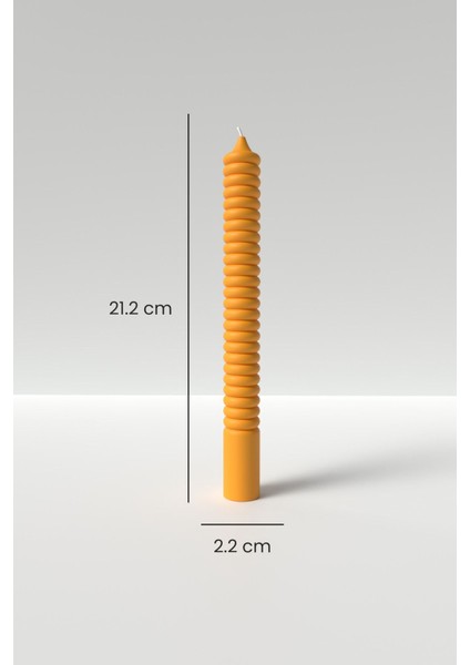 Şamdanlık Mum Silikon Kalıp M6 -Uzun Mum Silikon Kalıp M6 , Mum Yapım Malzemeleri 21.2 x 2.6 cm modelleri