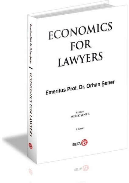Economics For Lawyers - Orhan Şener fiyatları