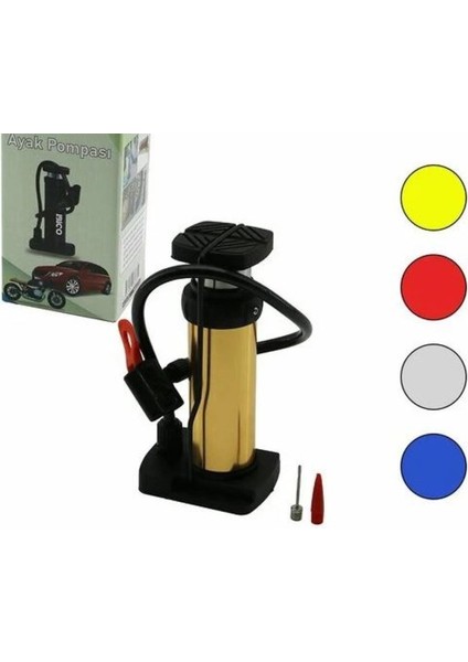 Dikey Model Ayak Pompası (Otomobil Bisiklet Havuz Motorsiklet Vb...)