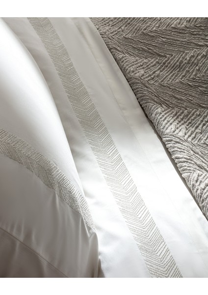 Charente 8 Parça Çeyiz Seti - Gri