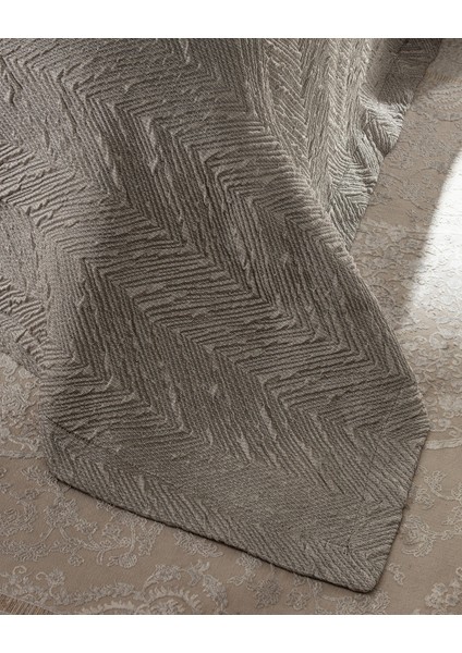 Charente 8 Parça Çeyiz Seti - Gri