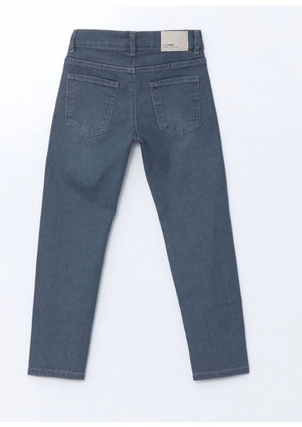 Lcw Kids Gri Beli Ayarlanabilir Lastikli Erkek Çocuk Jean Pantolon fiyatları