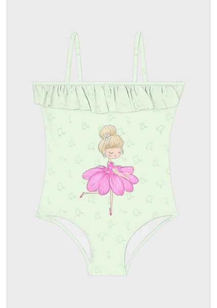 Tango Ince Askılı Kolay Kuruyan Uv Korumalı Mayo Kız Çocuk Mayo SM2512000108