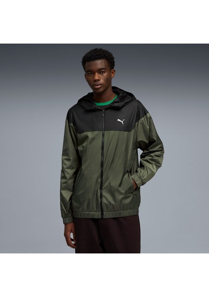 Essentials Erkek Haki Rüzgarlık (684626-70)