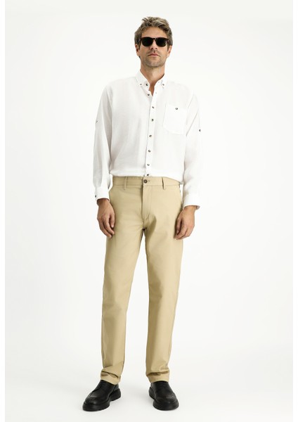 Uzun Kol Regular Fit Düğmeli Yaka Spor Gömlek fiyatları