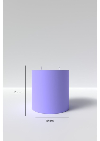 Düz Silindir Mum Silikon Kalıp 10 x 10 cm - Silindir Mum Silikon Kalıp 10 x 10 cm modelleri