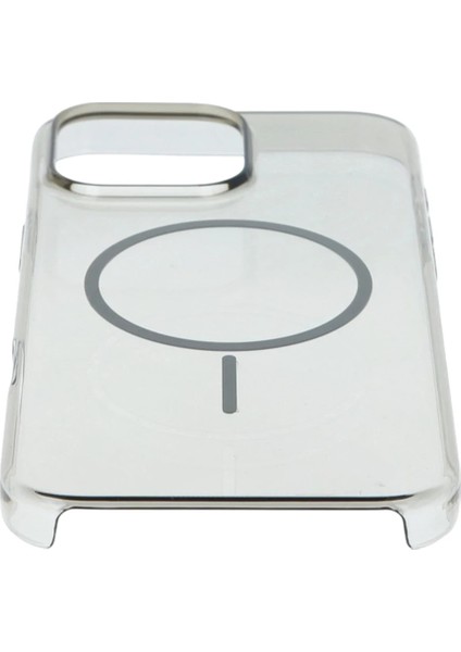 Apple iPhone 16 Pro Kılıf Şeffaf Lansman Magsafe Wireless Şarj Özellikli Orjin Kapak