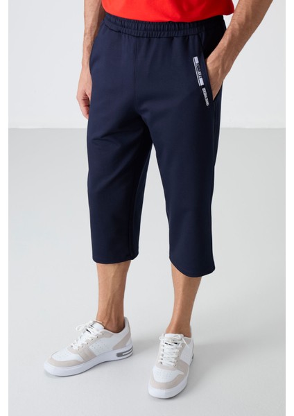 İndigo Ön Cep Detaylı Standart Kalıp Klasik Paça Erkek Kapri - 83092 fiyatları