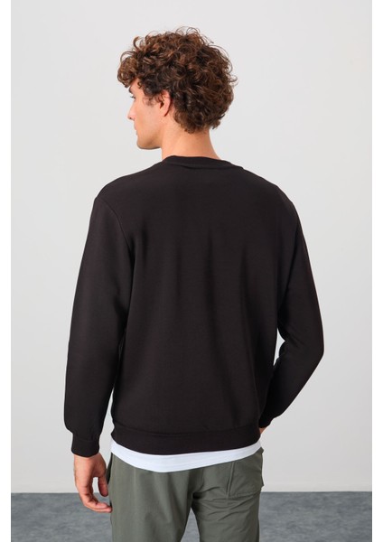 Omar Siyah Şardonlu Erkek Sweatshirt - 88137 indirimleri