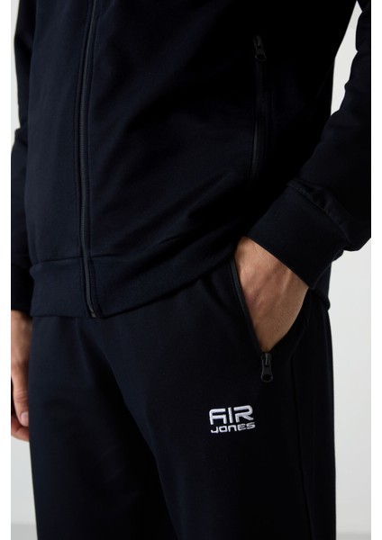 Troy Lacivert Standart Kalıp Erkek Eşofman Takım - 85196 fırsatları