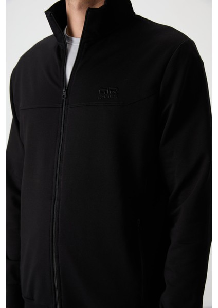 Troy Siyah Standart Kalıp Erkek Eşofman Takım - 85196 modelleri