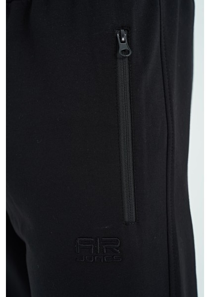 Harry Antrasit Melanj - Siyah Standart Kalıp Erkek Eşofman Takım - 85197 indirimleri