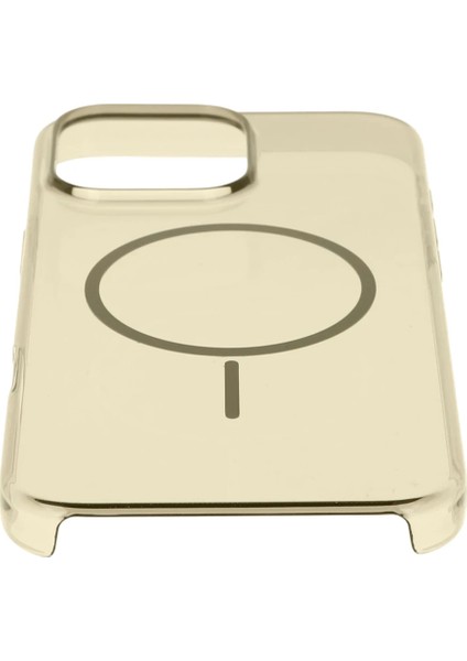 Apple iPhone 16 Pro Kılıf Şeffaf Lansman Magsafe Wireless Şarj Özellikli Orjin Kapak