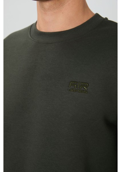 Omar Haki Şardonlu Erkek Sweatshirt - 88137 fırsatları