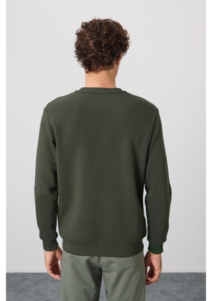 Omar Haki Şardonlu Erkek Sweatshirt - 88137 indirimleri
