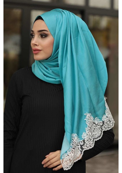 - Dantelli Ipek Görünümlü Şal Ürün Kodu 1228