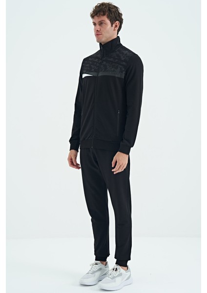 Harry Siyah Standart Kalıp Erkek Eşofman Takım - 85197 modelleri