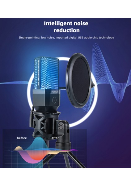 Bilgisayar RGB Mikrofon 20-20KHZ fırsatları