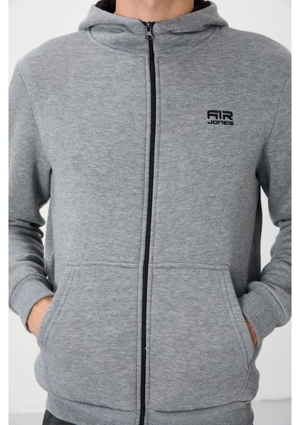 Hector Gri Melanj Şardonlu Erkek Sweatshirt - 88139 fırsatları