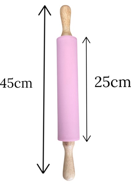 Büyük Boy Silikon Hamur Açma Matı Bambu Saplı Silikon Merdane Metal Hamur Kesme Aparatı fiyatları