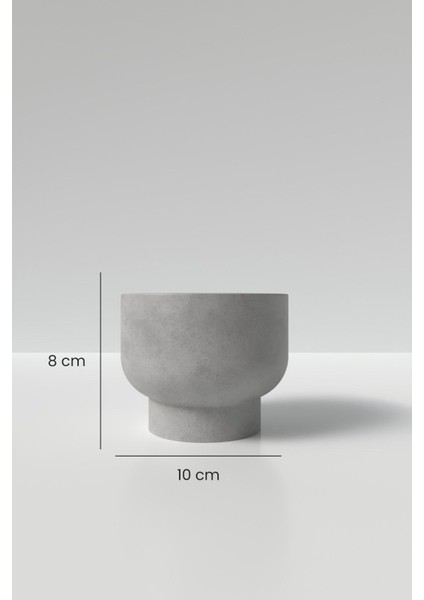 Beton Saksı ve Mumluk Silikon Kalıp -Bowl M2 Mumluk Silikon Kalıp -Beton Mumluk Kalıbı 8 x 10 cm indirimleri