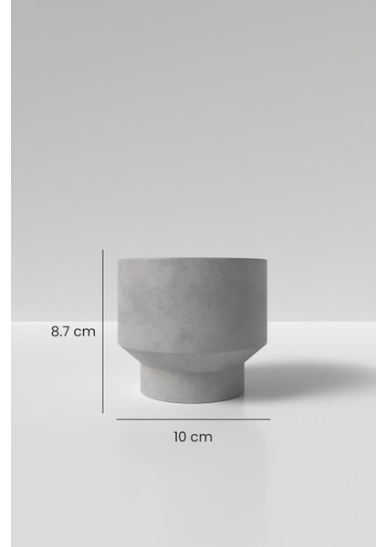 Beton Saksı ve Mumluk Silikon Kalıp - Bowl M1 Mumluk Silikon Kalıp - Beton Mumluk Kalıbı 8.7 x 10 cm indirimleri