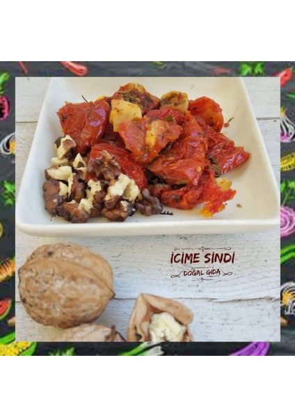 Soslu Kuru Domates Salatası