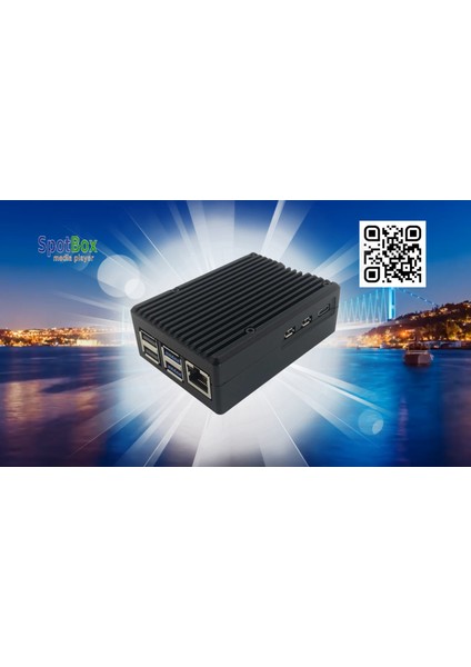 Spotbox Rpi 5 Mediaplayer (Yönetim Yazılımı ve Donanım)