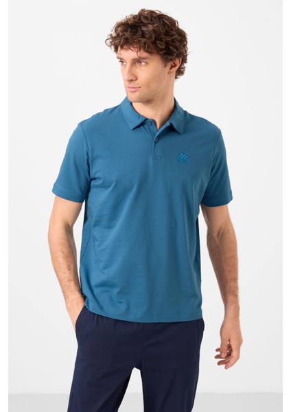 Saks Standart Kalıp Basic Polo Yaka Erkek T-Shirt - 87748 modelleri