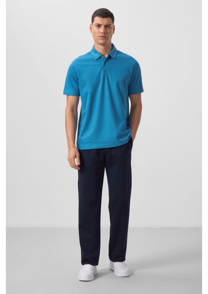 Saks Standart Kalıp Basic Polo Yaka Erkek T-Shirt - 87768 fiyatları